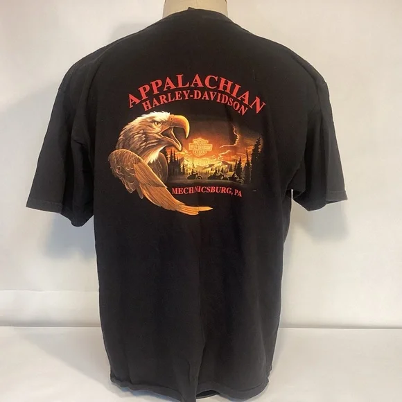 Harley-Davidson Shirts Appalachian Harleydavidson Size Matters